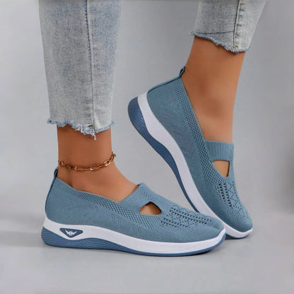 🔥Last Day Promotion 70% OFF🔥- Women's comfortable breathable knitted sneakers